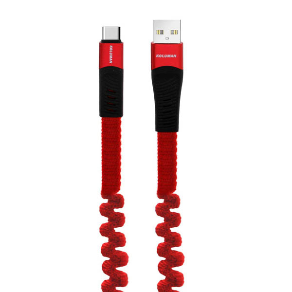 کابل تبدیل USB به USB-C کلومن مدل KD-44 طول 1 متر