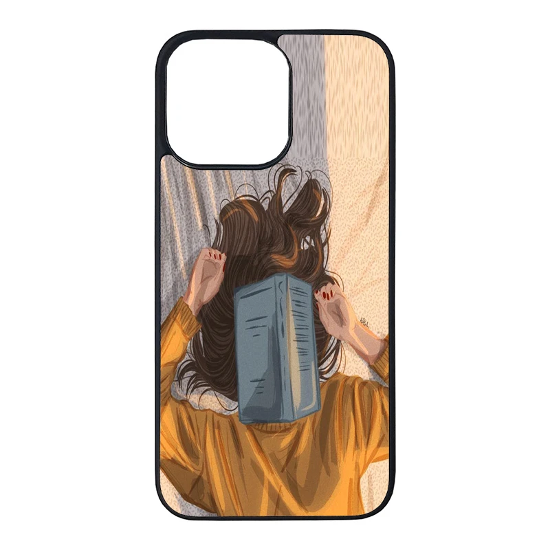 کاور گالری وبفر طرح مطالعه مناسب برای گوشی موبایل اپل iphone 15 pro max