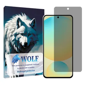 Wolf Tough model privacy screen Protector Suitable for Samsung Galaxy S24 FE Mobile Phone