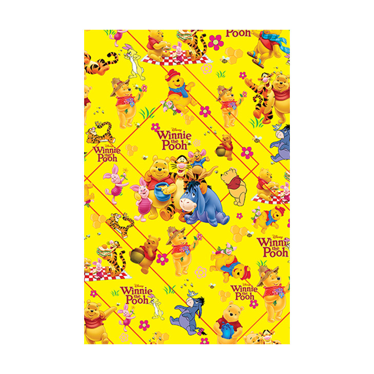 کاغذ کادو مدل پو و دوستان کد 134 بسته 4 عددی