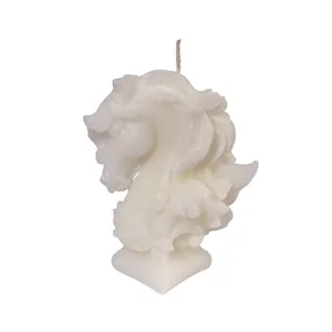 شمع دست‌ساز بدون‌بو مدل اسب زمان اتمام 20 ساعت