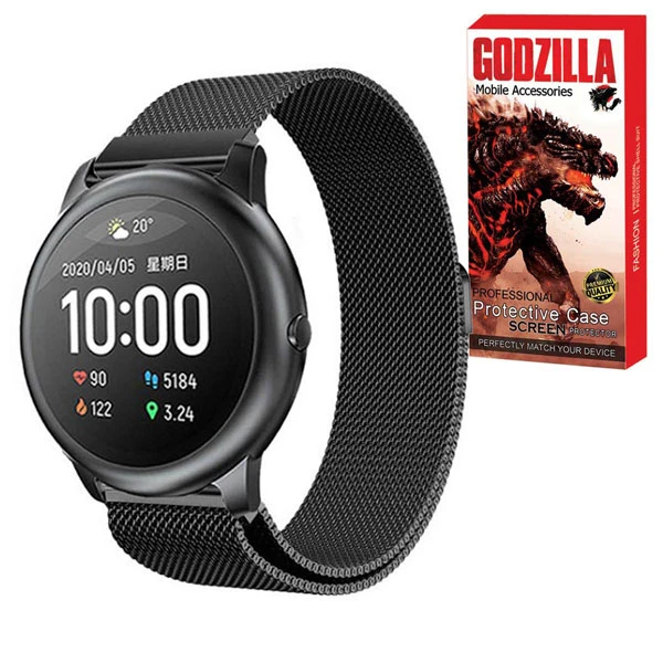 بند گودزیلا مدل G-Milan مناسب برای ساعت هوشمند سامسونگ Galaxy Watch Active3