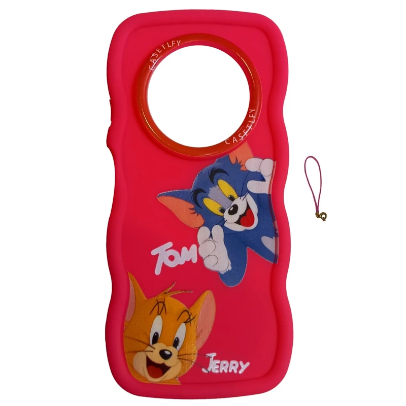 کاور ایکس قاب کد cat14c مناسب برای گوشی موبایل شیائومی Redmi 14C به همراه آویز