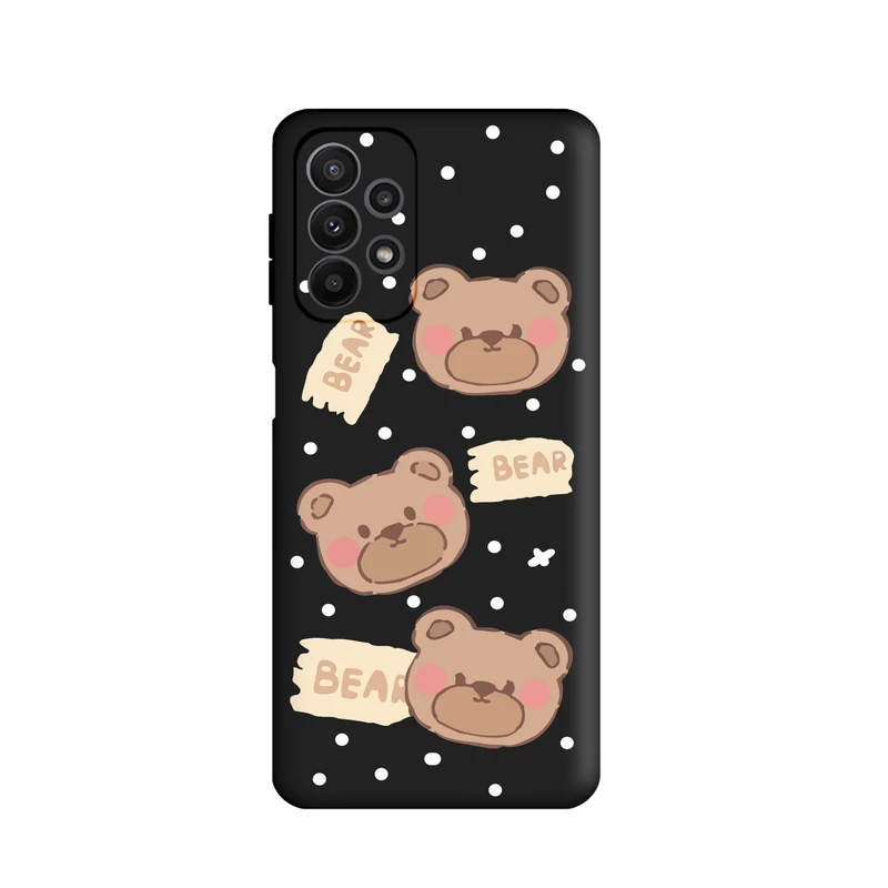 کاور طرح خرس های دخترونه کد f252 مناسب برای گوشی موبایل سامسونگ  Galaxy A53