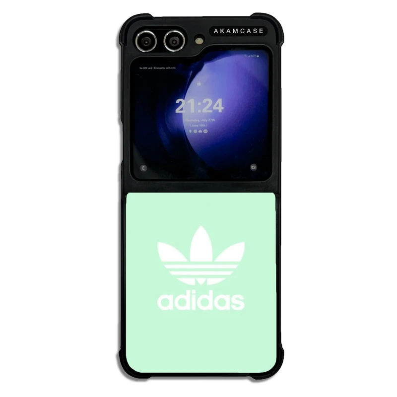 کاور آکام مدل AMCWSGZFLIP5-ADIDAS14 مناسب برای گوشی موبایل سامسونگ Galaxy Z Flip 5