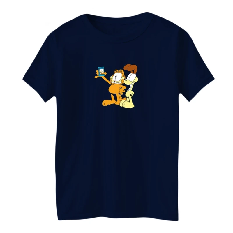 تی شرت آستین کوتاه بچگانه مدل گارفیلد کد 06