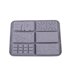 قالب شکلات مدل میکس 6 خانه