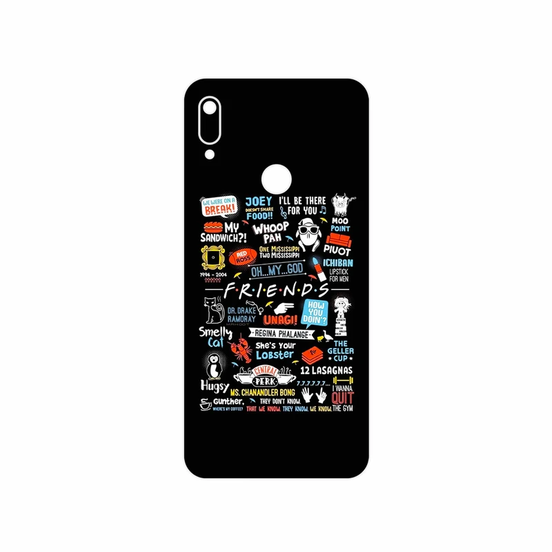 برچسب پوششی ماهوت مدل Friends 2 مناسب برای گوشی موبایل هوآوی Y6 Prime 2019