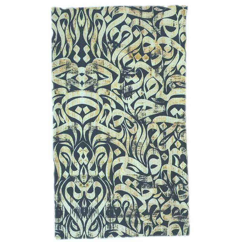 اسکارف ورزشی مدل SCF-02-010 طرح تایپوگرافی