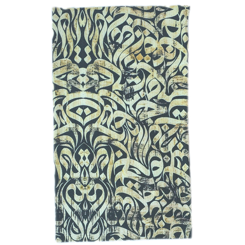 اسکارف ورزشی مدل SCF-02-010 طرح تایپوگرافی