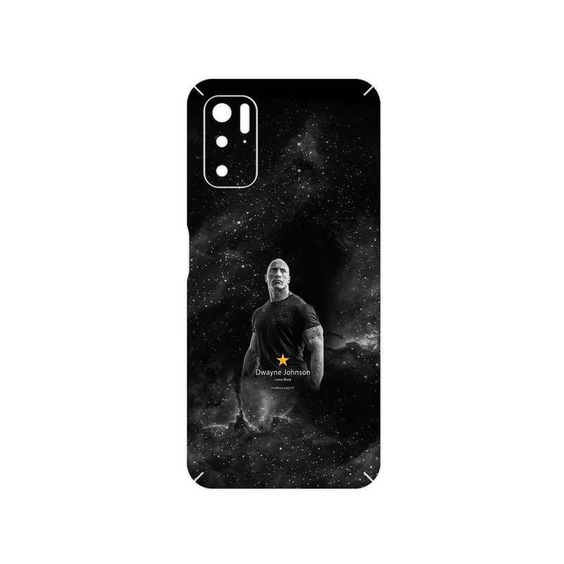 برچسب پوششی ماهوت مدل Dwayne Johnson مناسب برای گوشی موبایل شیائومی Poco M3 Pro 5G