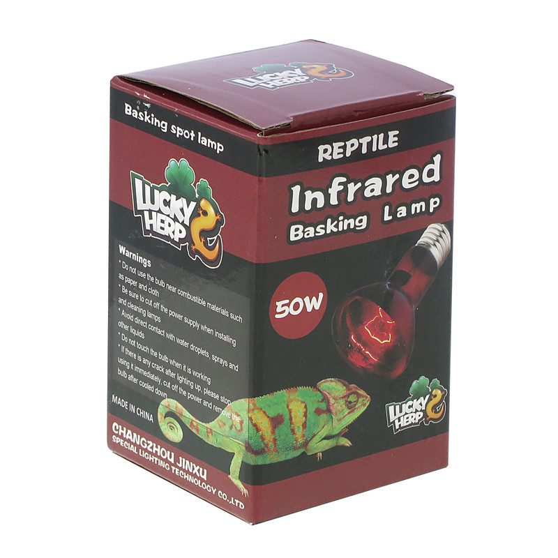 لامپ مادون قرمز 50 وات لاکی هرپ مدل INFRARED-220V-50W-E27