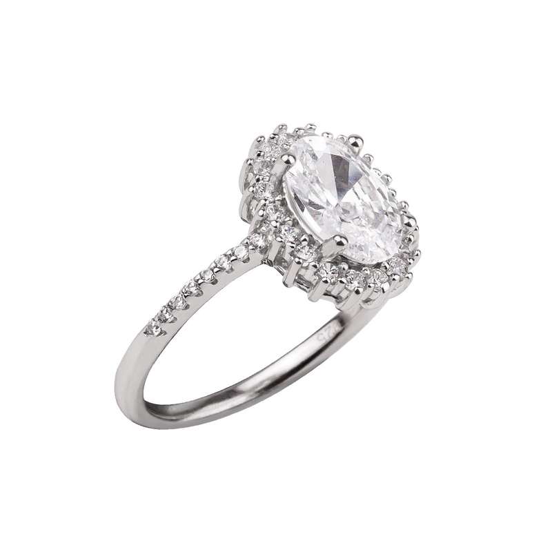 انگشتر نقره زنانه مدل 21981