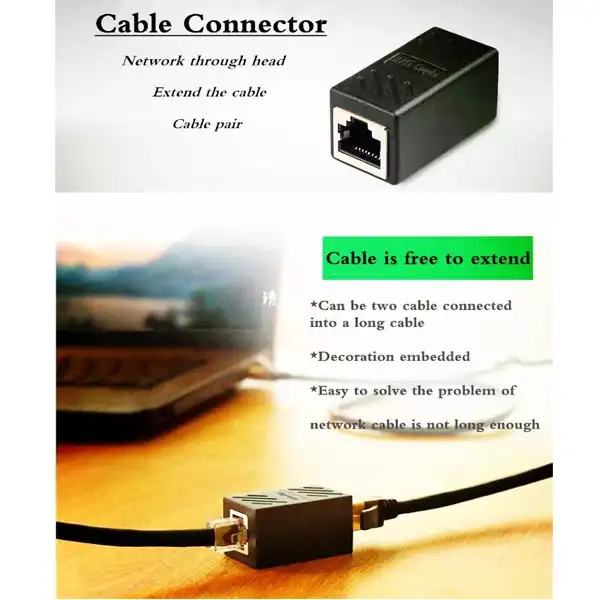 مبدل افزایش طول RJ45 مدل coupler-2