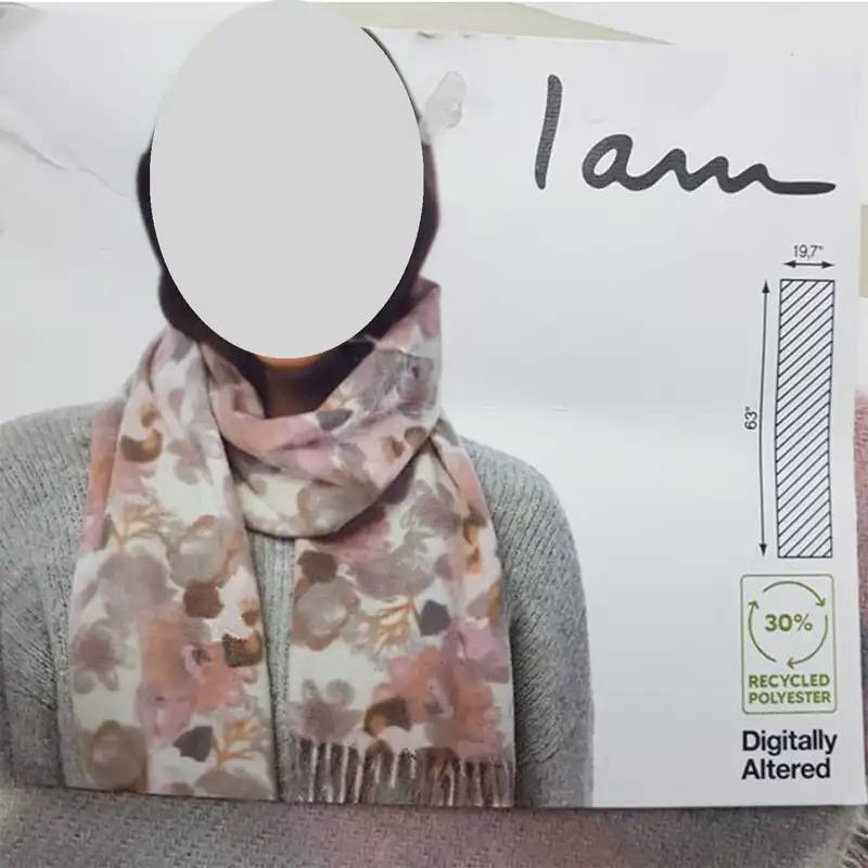 شال زنانه آی ام مدل 12212