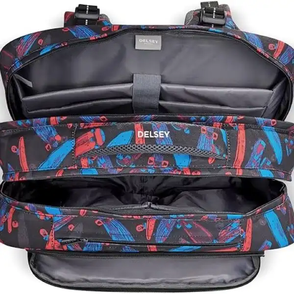 کوله پشتی چرخ دار دلسی مدل مدرسه ای کد 339145200