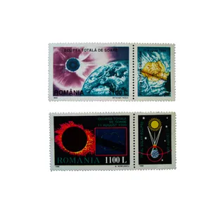 تمبر یادگاری مدل فضایی کد Solarsystem-110 مجموعه 4 عددی