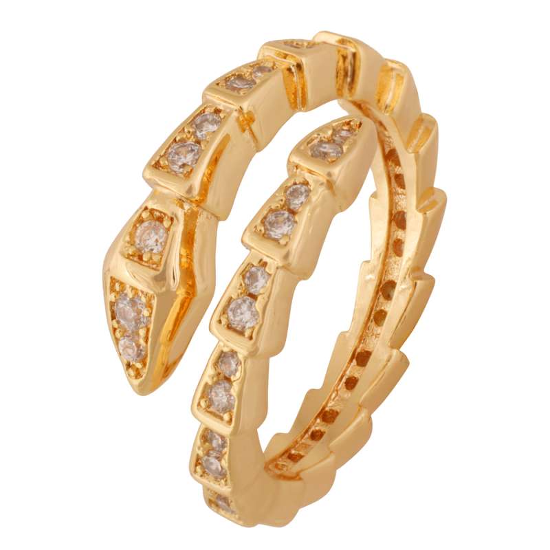 انگشتر زنانه مدل مار کد R3473