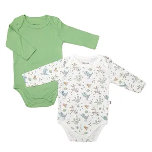 بادی آستین بلند نوزادی سی ویل کد f-106 مجموعه 2 عددی