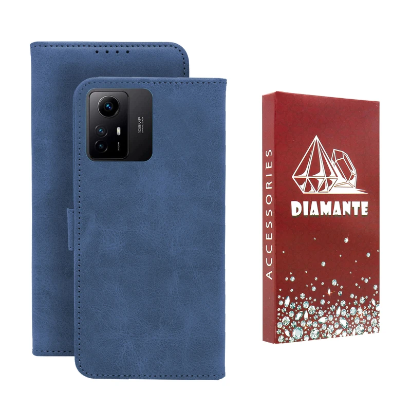کیف کلاسوری دیامانته مدل Bors Ros مناسب برای گوشی موبایل شیائومی Redmi Note 12s