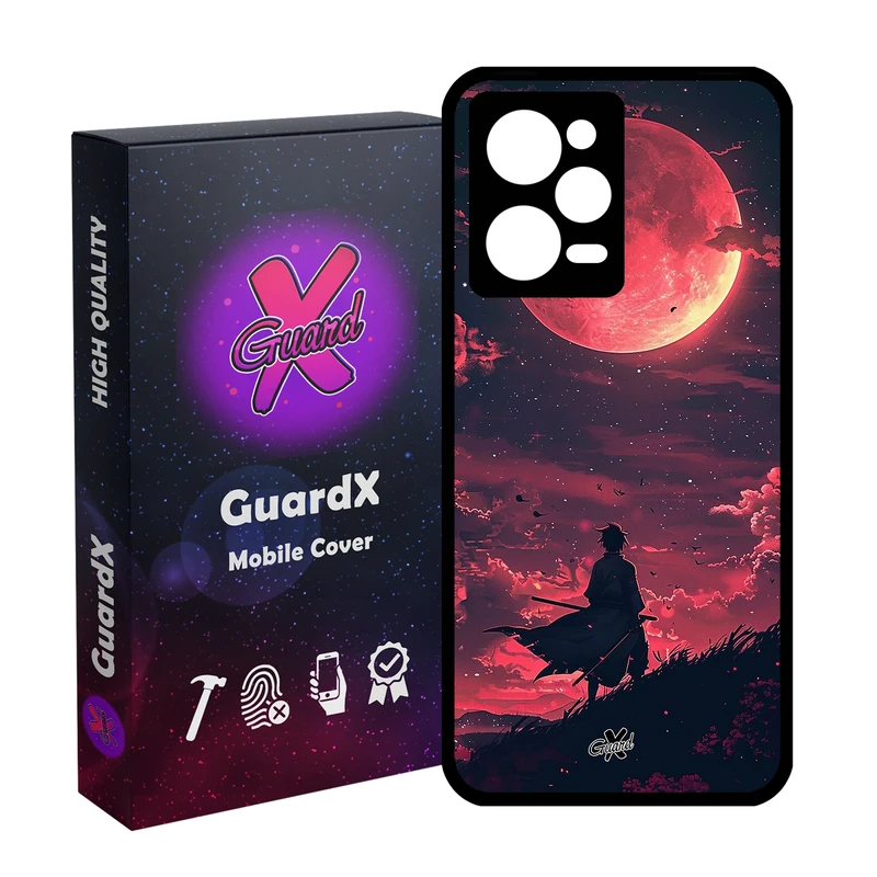 کاور گارد ایکس طرح انیمه مدل Glass10696 مناسب برای گوشی موبایل شیائومی Redmi Note 12 Pro 5G/Poco X5 Pro 5G/Note 12 Pro Speed