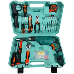 دریل چکشی پاور اکشن مدل ID 750-B مجموعه 28 عددی
