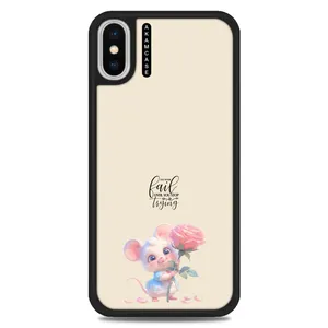 AKAM AMC-WAX-ANIMALS QOUTES-14 Cover For Apple iPhone X/Xs