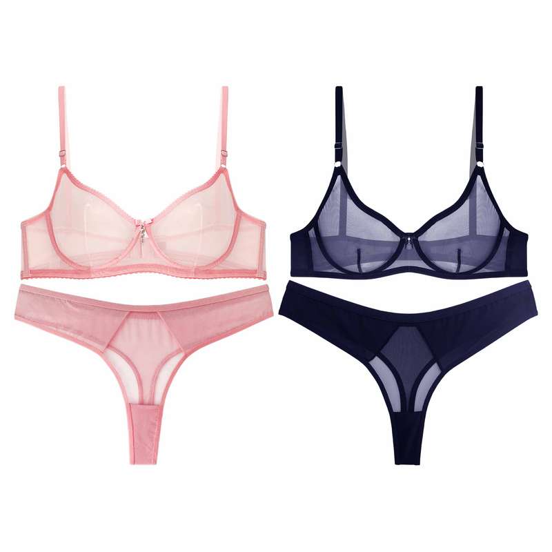 ست شورت و سوتین زنانه نوشه پوش کد 92006-92007 مجموعه 2 عددی