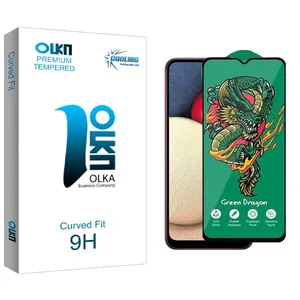 Cooling Olka Green_Dragon Screen Protector For Samsung  Galaxy A02s