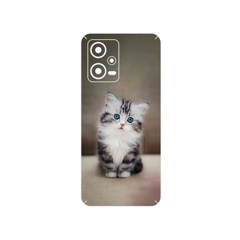 برچسب پوششی ماهوت مدل Cat_2 مناسب برای گوشی موبایل شیائومی Redmi Note 12 5G