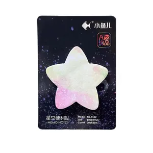 کاغذ یادداشت چسب دار طرح ستاره کهکشانی