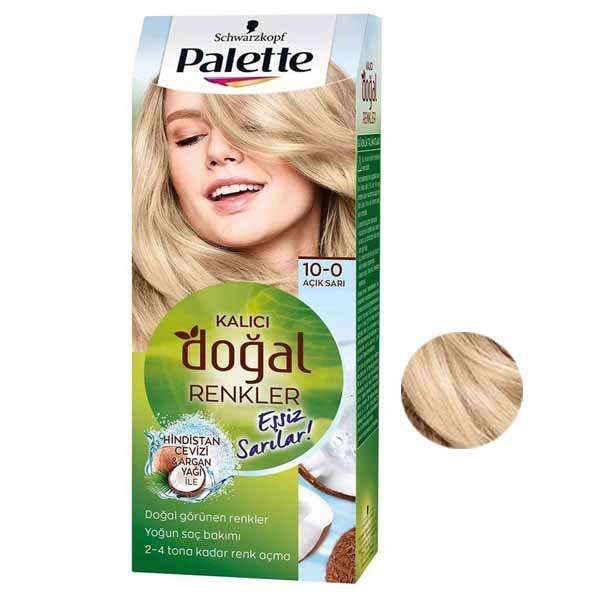 کیت رنگ مو پلت سری DOGAL شماره 0-10 حجم 50 میلی لیتر رنگ بلوند یخی