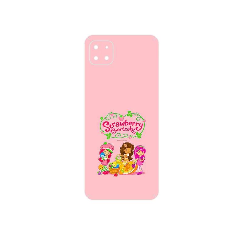 برچسب پوششی ماهوت مدل Strawberry Shortcake مناسب برای گوشی موبایل سامسونگ Galaxy A22 5G