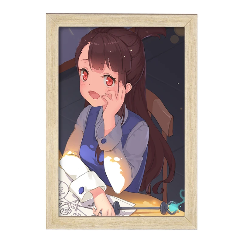 تابلو خندالو مدل اکو انیمه جادوگران کوچک Little Witch Academia  کد 22830