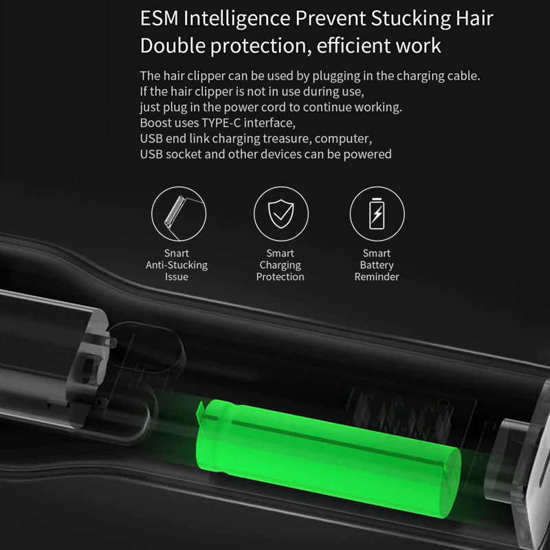 ماشین اصلاح موی سر و صورت ان شن مدل Clipper BST 5W -  - 2