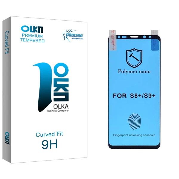محافظ صفحه نمایش کولینگ مدل Olka Glass Nano Polymer مناسب برای گوشی موبایل سامسونگ Galaxy S8 Plus