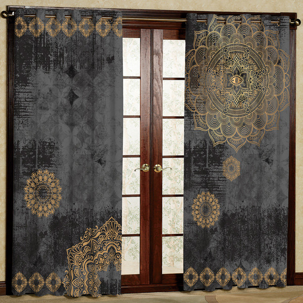 پرده مدل مخمل پانچی کد 7739 سایز 280x140 سانتی متر