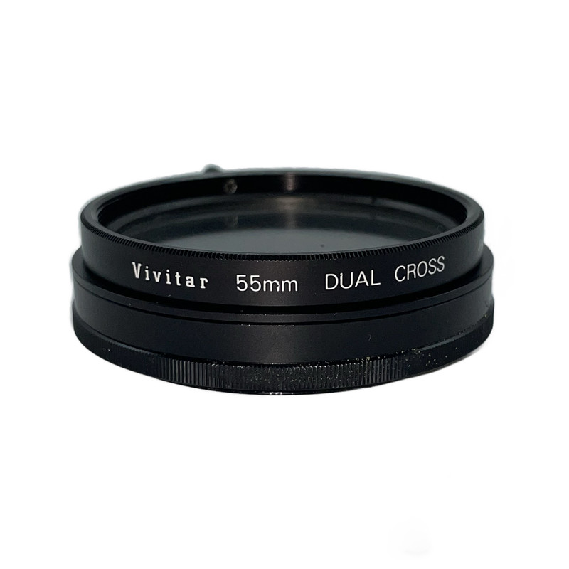 فیلتر لنز ویویتار مدل VARIABLE STAR DUAL CROSS-55MM