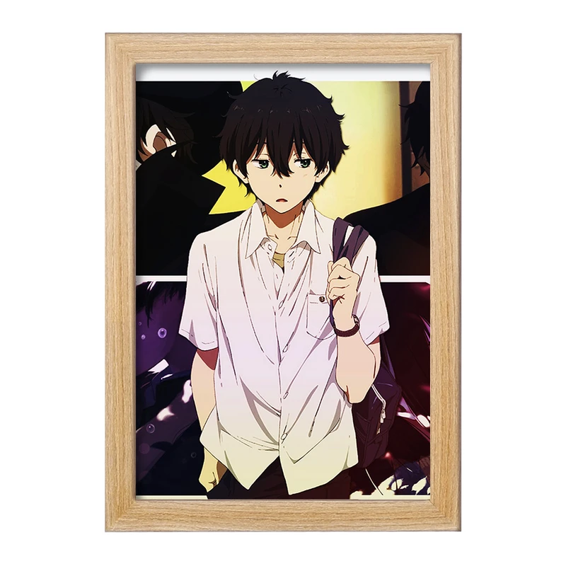 تابلو خندالو مدل اورکی انیمه هیوکا Hyouka  کد 17060