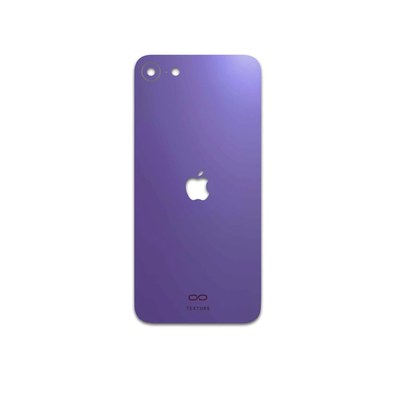 برچسب پوششی ماهوت مدل Matte-BlueBerry مناسب برای گوشی موبایل اپل iPhone SE 2022