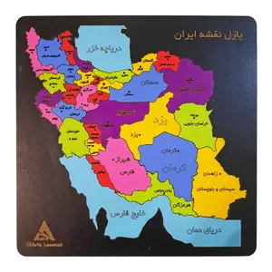 پازل 35 تکه مدل نقشه ایران