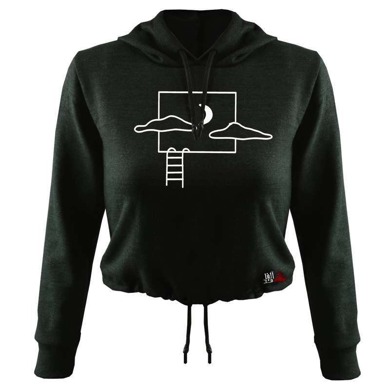 هودی زنانه مدل MOON کد T08 رنگ نوک مدادی 