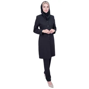 مانتو و شلوار زنانه مدل فیونا یقه دلبری کد 529