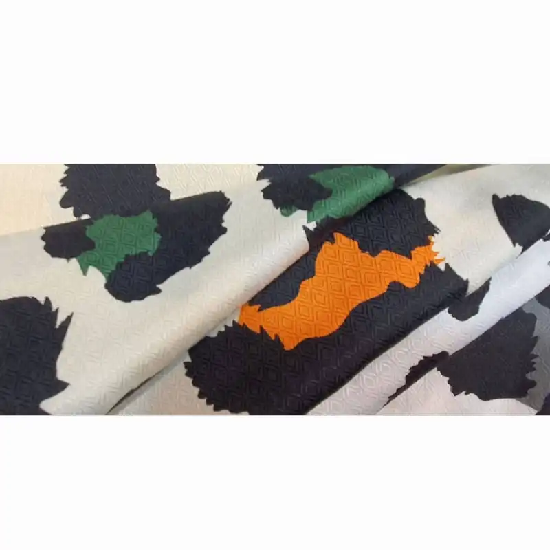 شال زنانه مدل ژاکارد پلنگی نگین دار بهاره منگوله دار کد 6707