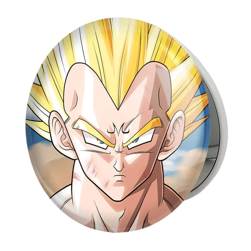 آینه جیبی خندالو طرح برولی انیمه دراگون بال Dragon Ball مدل تاشو کد 12054 