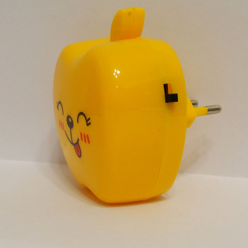 چراغ خواب کودک مدل سیب خندان کد 06