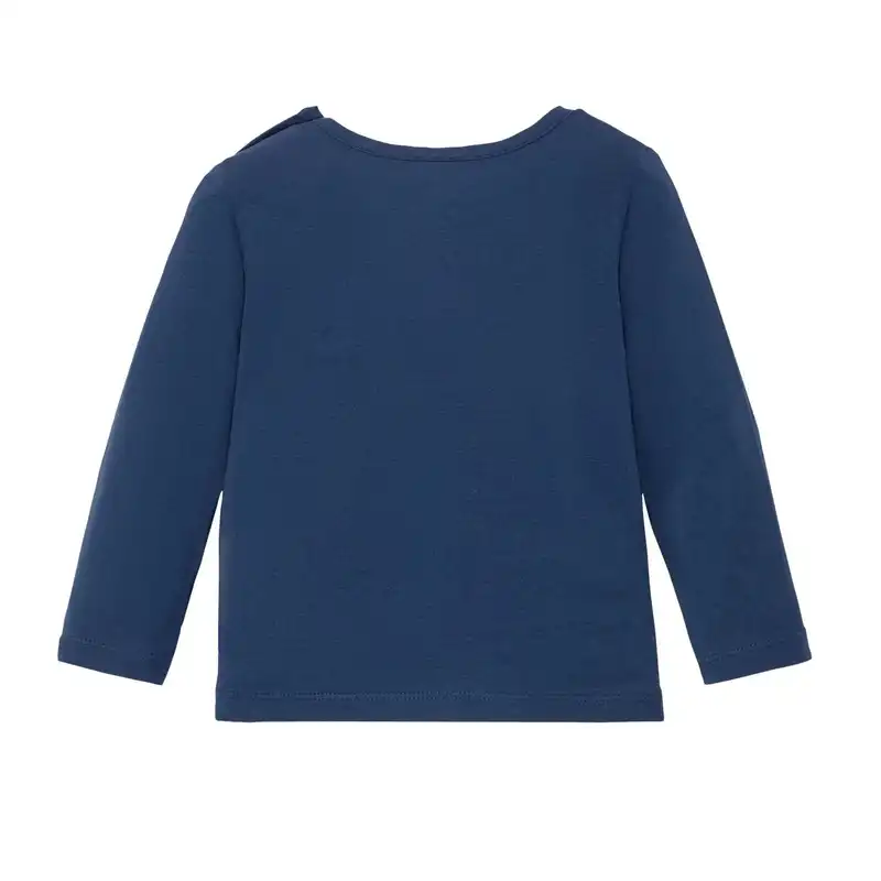 تی شرت آستین بلند نوزادی لوپیلو مدل پنبه ای کد 8103686