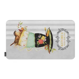 پادری ریحانلوکس مدل مستطیل طرح فنجان آشپزخانه کد PADARI-A13 سایز 70x50 سانتی‌متر مناسب برای فضای داخلی