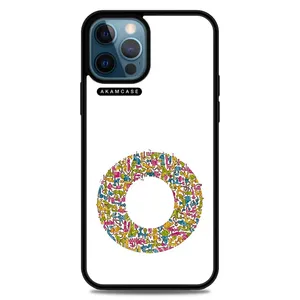 AKAM AMC-WA12PROMAX-ALPHADOODLEBET-15 Cover For Apple iPhone 12 Pro Max