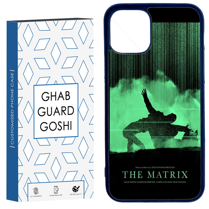 کاور قاب گارد گوشی طرح ماتریکس کد TPU-218 مناسب برای گوشی موبایل اپل Iphone 11 PRO